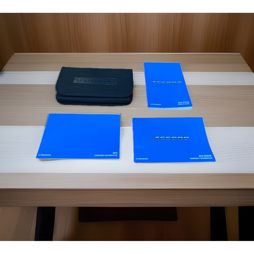 2019-2022 Honda Accord Sedan Owners Manual With Case